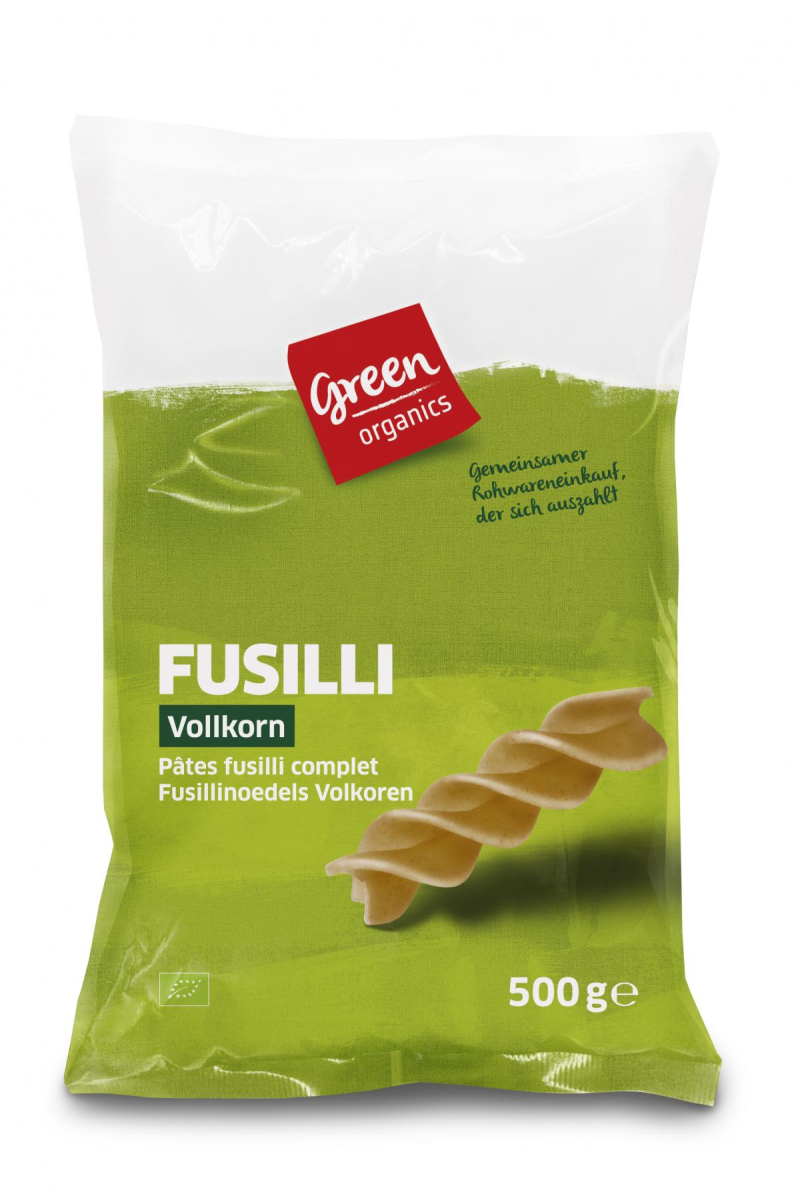 green Vollkorn Fusili (Spiralen)