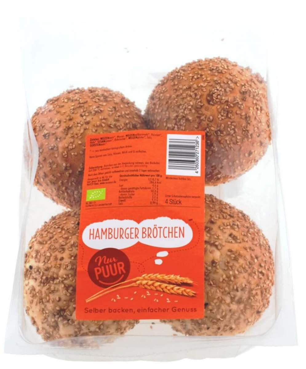 Hamburger Brötchen (4er Pack)