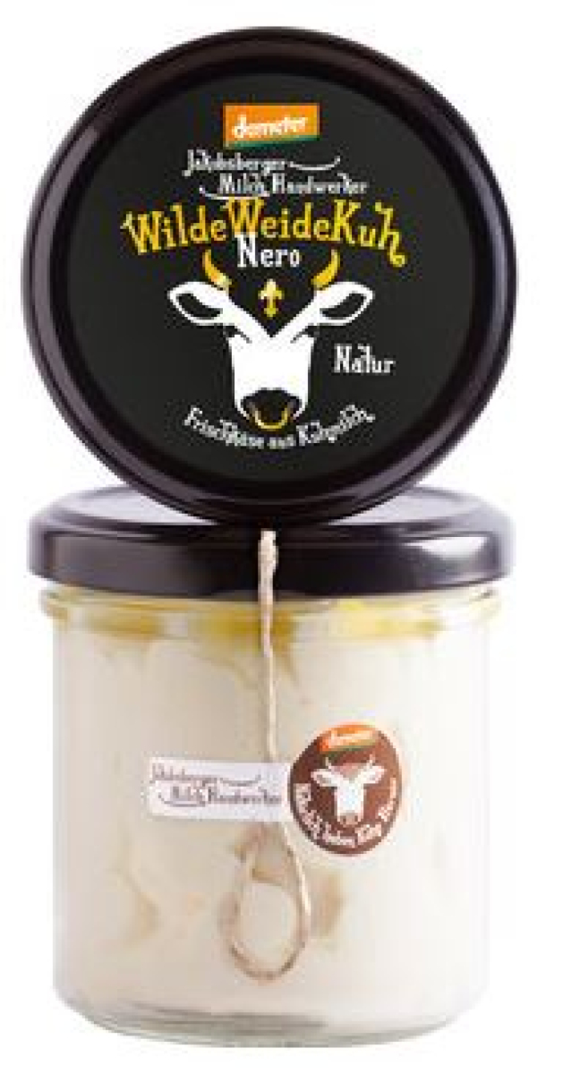 WildeWeideKuh Nero Frischkäse