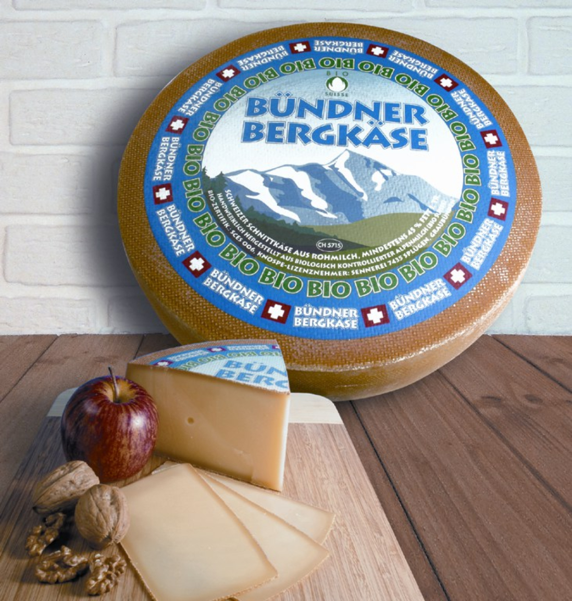 Bündener Bergkäse 50%F