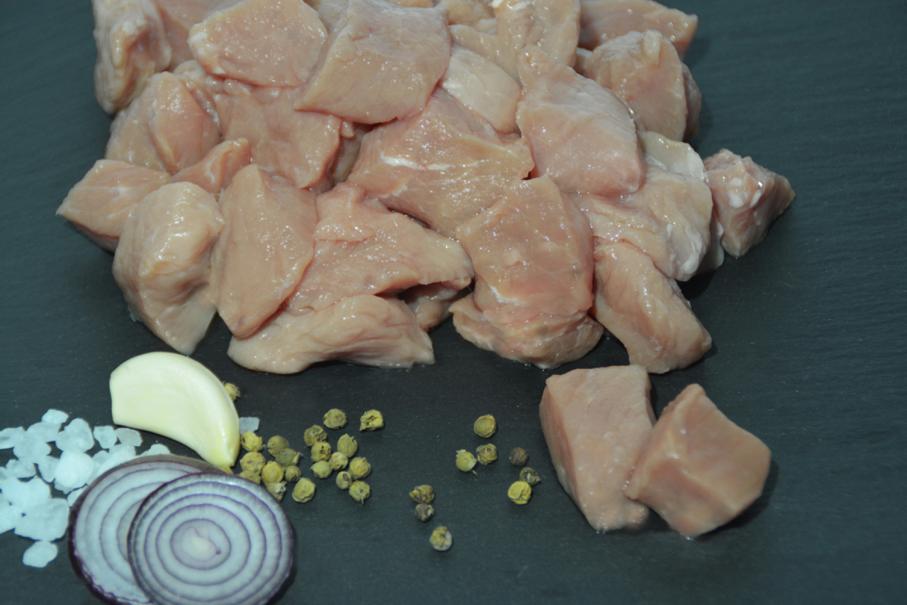 Schweinegulasch vom Heggehof