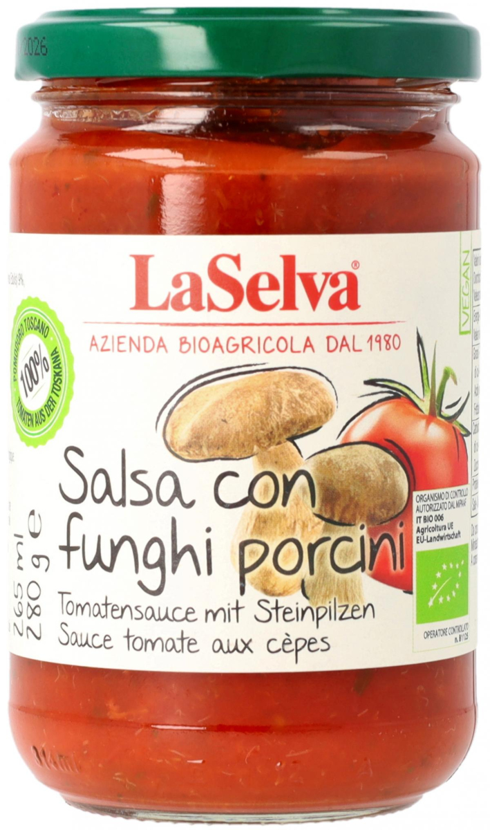 Tomatensauce mit Steinpilzen