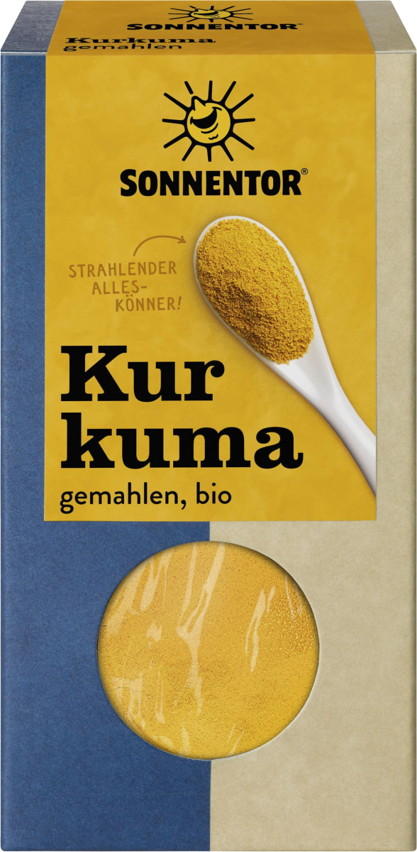 Kurkuma, gemahlen