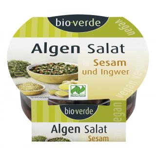 Algen-Salat mit Sesam+Ingwer