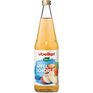 Apfel-Schorle, klar