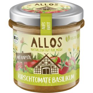 Aufs Brot Kirschtomate Basilikum