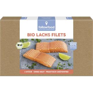 Bio Lachs Filets (tiefgekühlt)