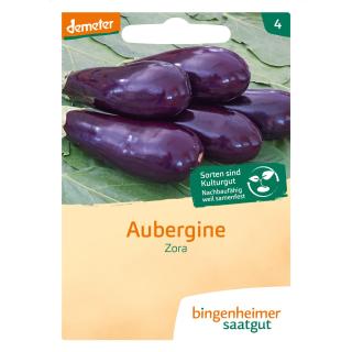 Aubergine Zora, Bingenheimer Saatgut