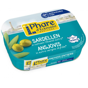 Sardellen in nativem Olivenöl