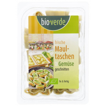 Maultaschen, geschnitten, mit Gemüsefüllung (vegetarisch)