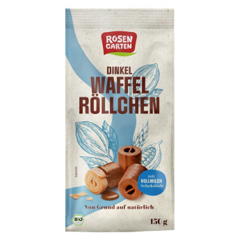Waffelröllchen Vollmich