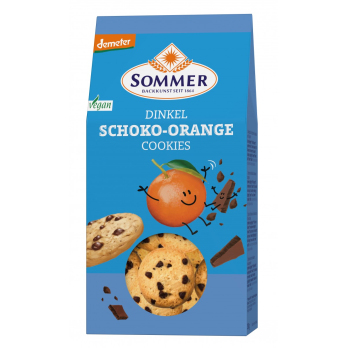 Cookies Dinkel Schoko Orange