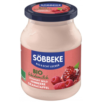Joghurt Pur Bio Himbeer Granatapfel