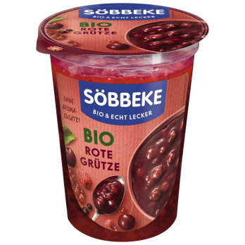 Rote Grütze im Becher