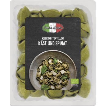 Vollkorn Tortelloni Käse-Spinat
