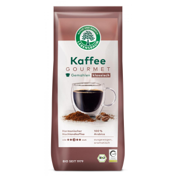 Gourmet Kaffee, gemahlen