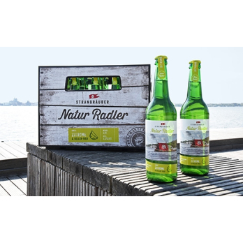 Strandräuber Naturradler Zitrone