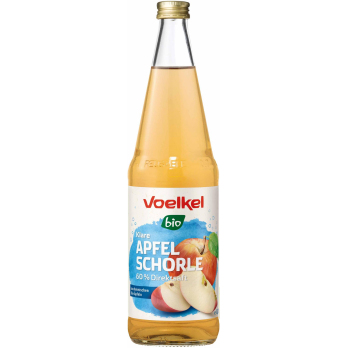 Apfel-Schorle, klar