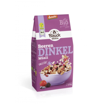 Dinkel Müsli Beerenzart Demeter