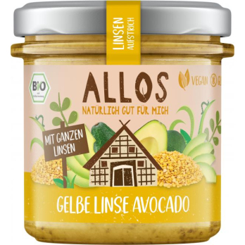 Linsenaufstrich Gelbe Linse Avocado