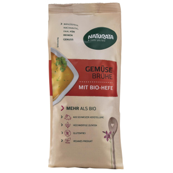 Gemüsebrühe mit Bio Hefe (Glutenfrei, vegan)