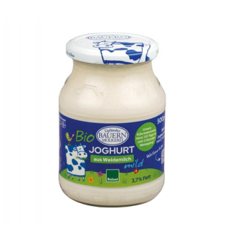Upländer Naturjoghurt mild 3,7% Fett