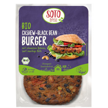 Burger Cashew Black Bean