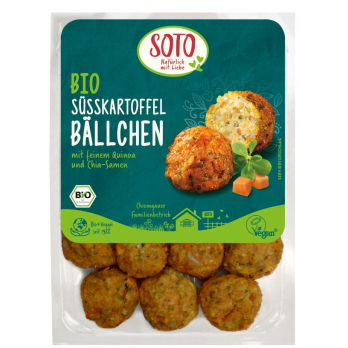 Hanf-Süßkartoffel-Bällchen