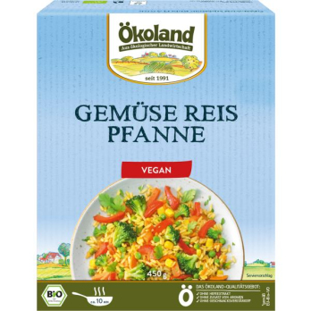 Gemüse Reis Pfanne