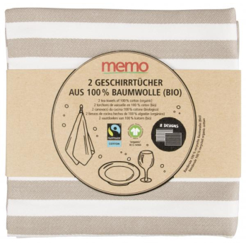Ef_memo Geschirrtücher 2 Stück