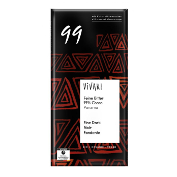 Feine Bitter mit 99% Cacao