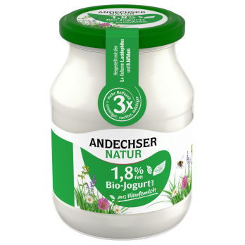 Andechser fettarmer Joghurt 1,8%