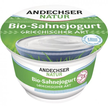 Sahnejoghurt griechischer Art