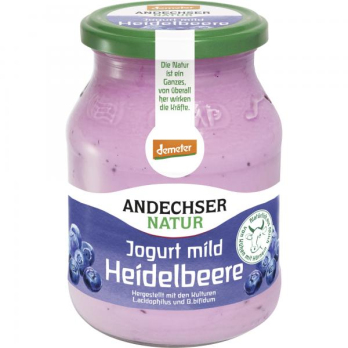 Joghurt mild Heidelbeere