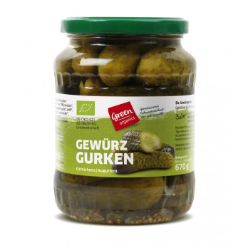 green Gewürzgurken