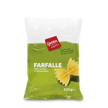 green Farfalle, hell