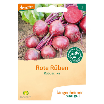 Rote Beete Robuschka, Bingenheimer Saatgut