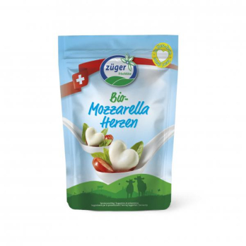 Bio Mozzarella Herzen