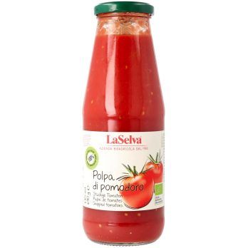La Selva Tomatenpolpa, grob, 690 gr Glas